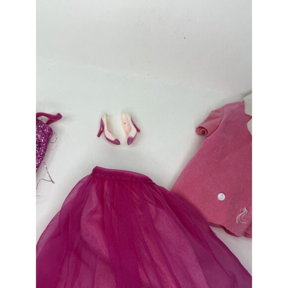 7 PC Vintage 1985 Day to Night Barbie Doll Outfit #7929 w/ Hat Shoes Briefcase + - Picture 5 of 10